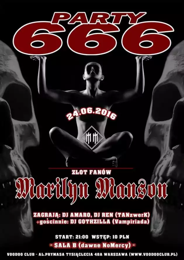 666 Party: zlot fanów Marilyn Manson