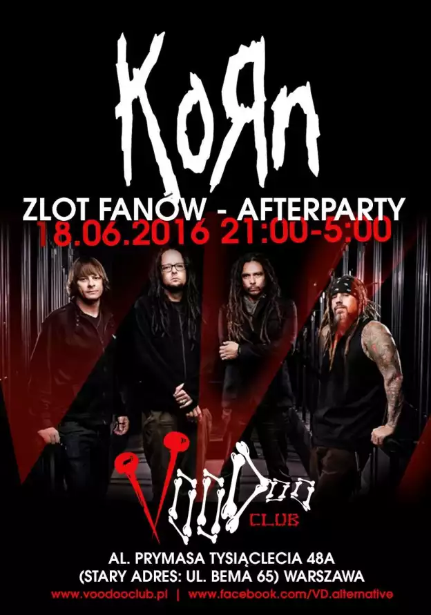 Zlot fanów Korn – Afterparty