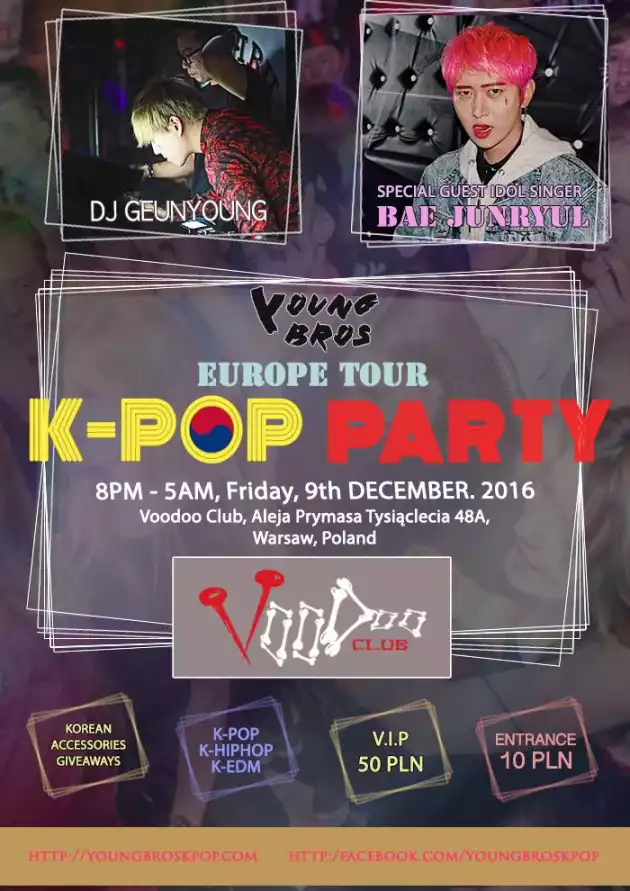 Warsaw K-Pop Party by Young Bros x Bae JunRyul