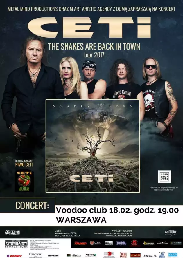 CETI – Snakes Are In Back In Town + Maszyna