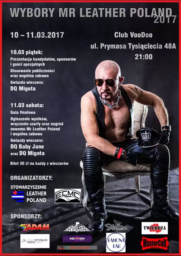 Wybory Mr Leather Poland 2017/Mr Leather Poland Contest Weekend
