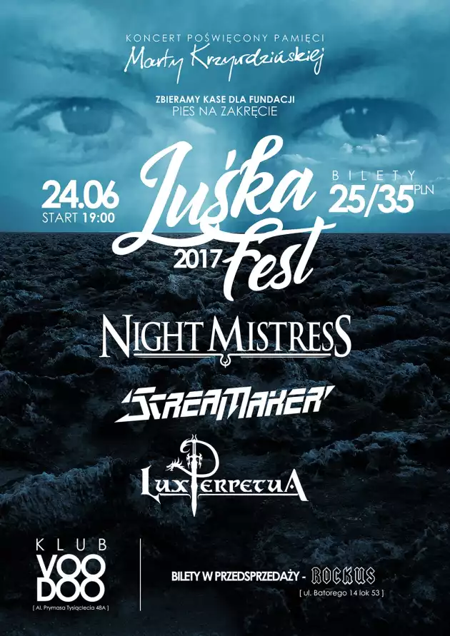 Luśka Fest – Night Mistress, Scream Maker, Lux Perpetua