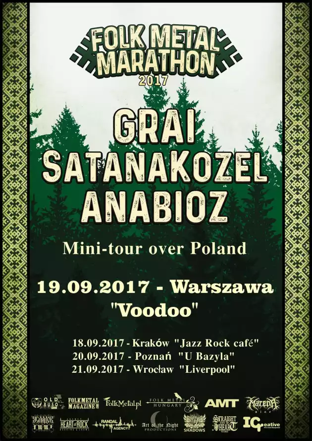 Grai & SatanaKozёl & Anabioz in Warsaw