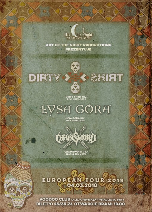 Koncert Dirty Shirt (Rumunia), Łysa Góra + Chainsword