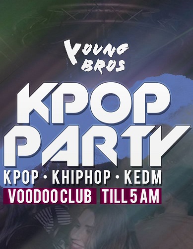 K-Pop & K-Hiphop Party x Young Bros in Warsaw