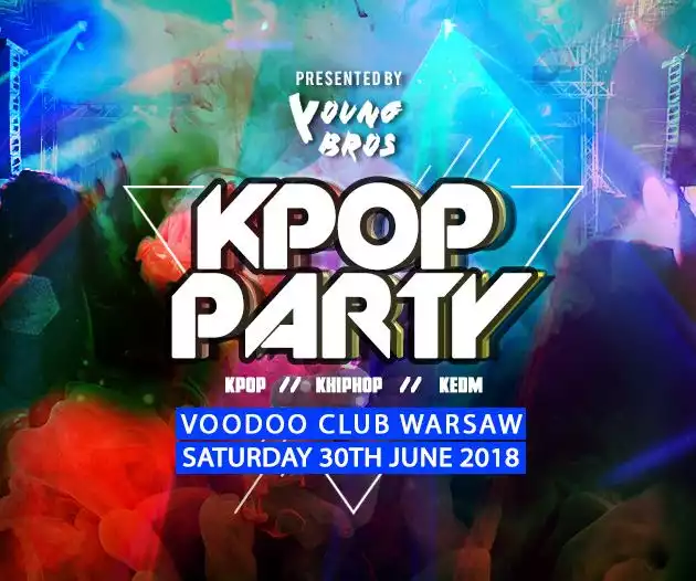 K-Pop & K-Hiphop Party x Young Bros in Warsaw
