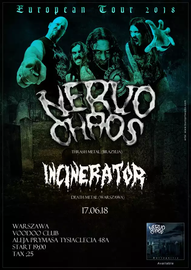 Nervo Chaos (Brasil) + Incinerator