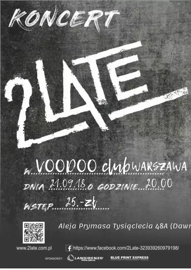 2LATE – VooDoo Club Warszawa