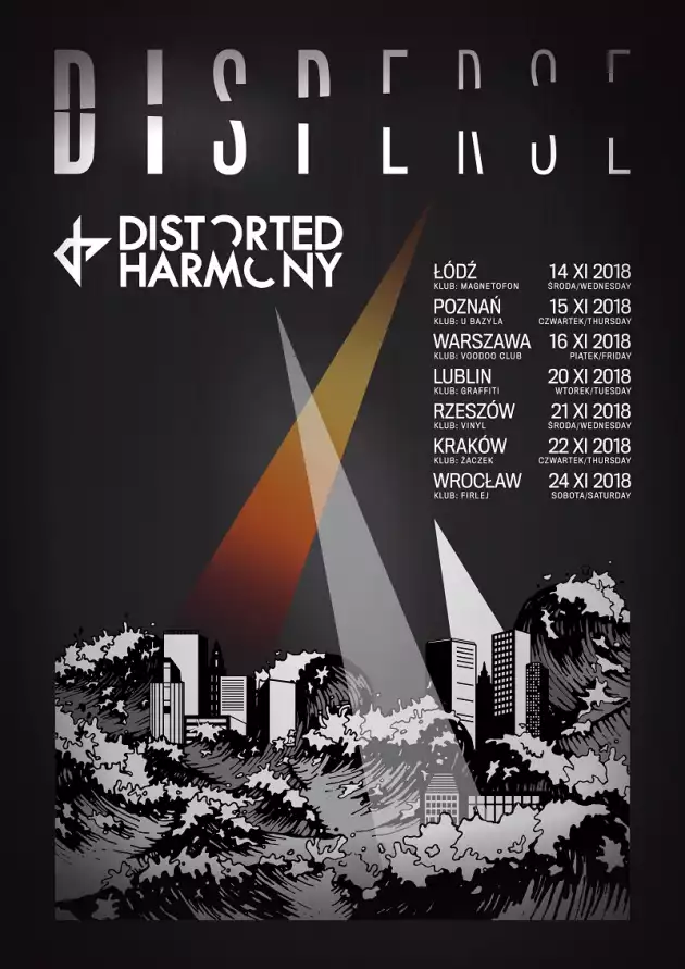 16/11 – Warszawa • Disperse • Distorted Harmony • support