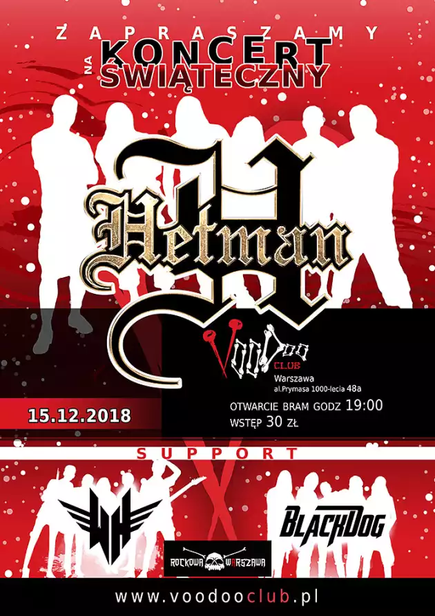Koncert Świąteczny – Hetman II White Highway II Black Dog