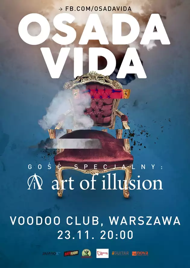 OSADA VIDA live! Warszawa – VooDoo Club