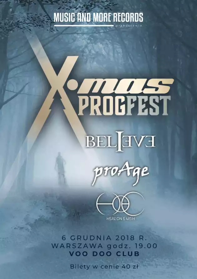 X-mas Progfest – Here on Earth / proAge / Believe