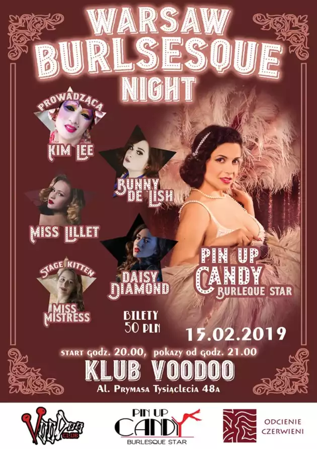 Warsaw Burlesque Night – Valentine’s Day