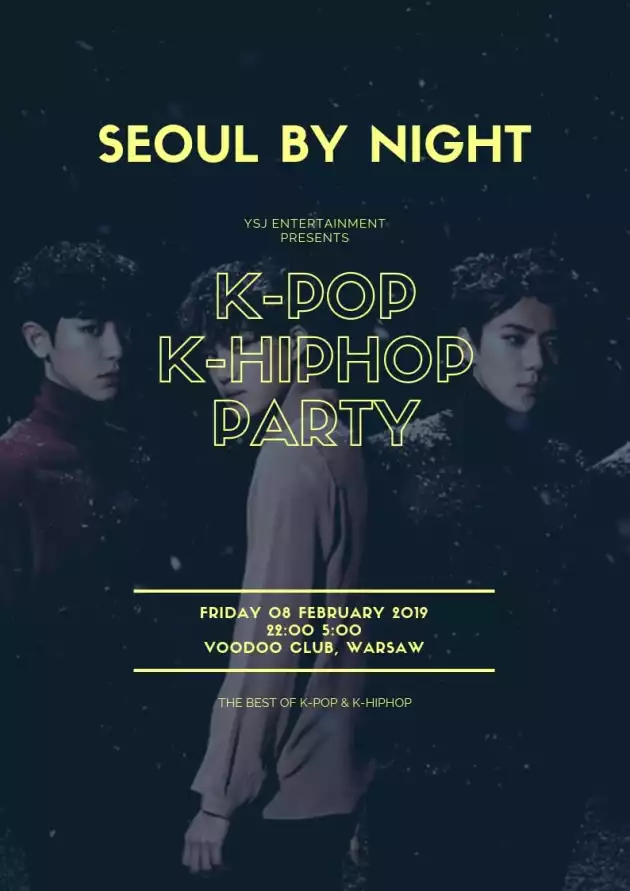 Seoul By Night : K-Pop & K-HipHop in Warsaw