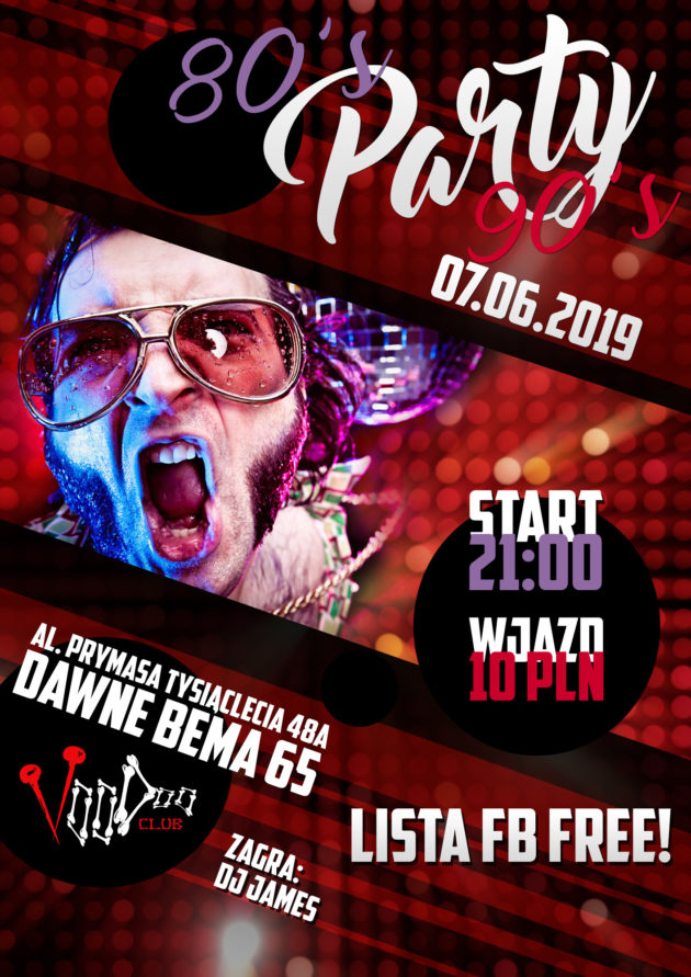 80’s/90’s Party // lista fb free* ​