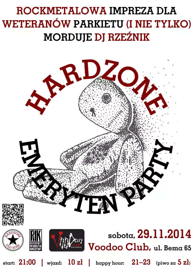 Hardzone Emeryten Party XV: N J key