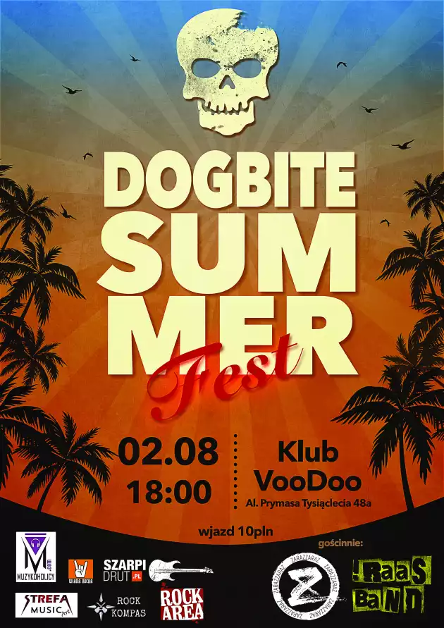 Dogbite Summer Fest III – Dogbite x IRAAS BAND x zaraZZaraz
