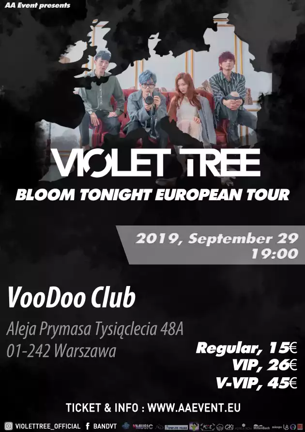 Violet Tree @Warsaw – Voodoo Club