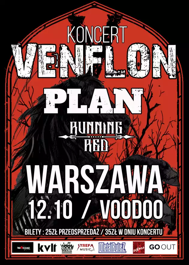 Venflon + Plan i Running Red
