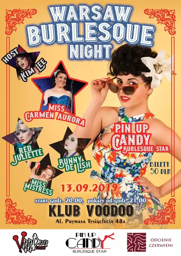 Warsaw Burlesque Night – Pin it Up!