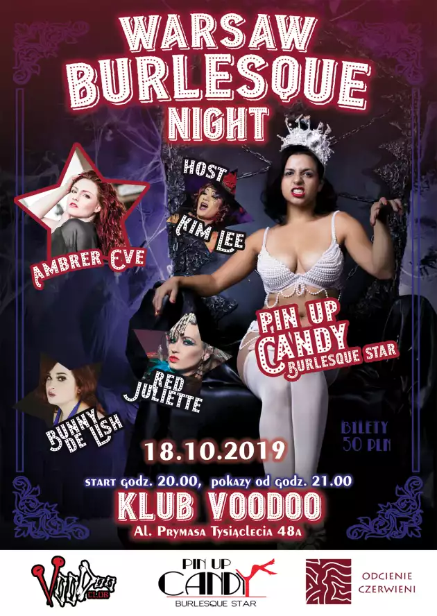 Warsaw Burlesque Night vol 21 – Halloween