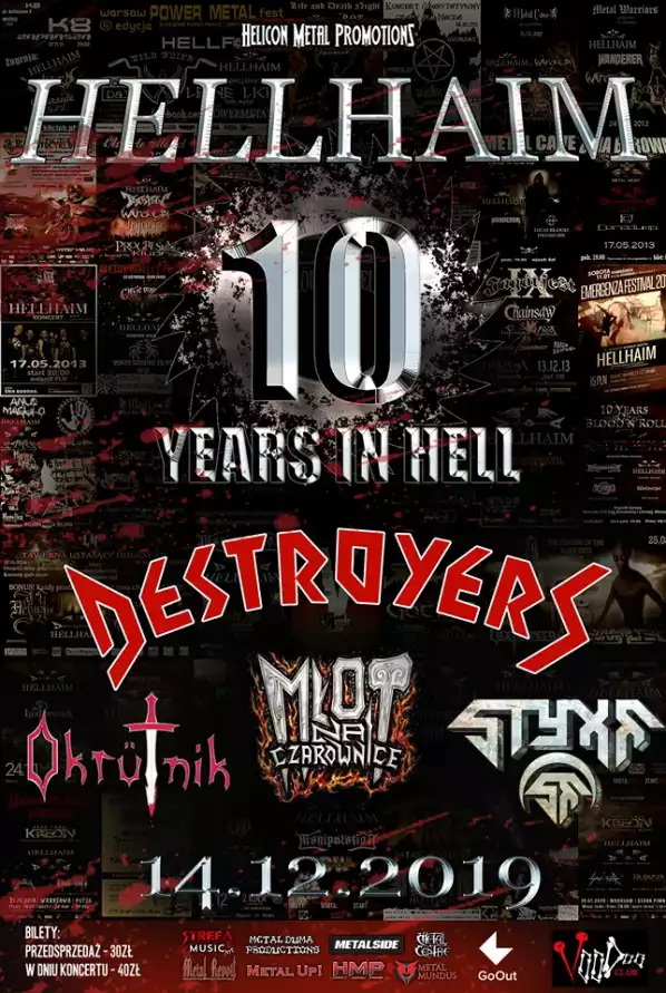 10 Years in Hell: Hellhaim + goście