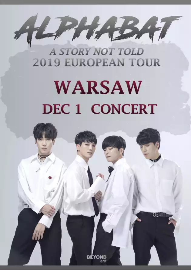 Alphabat: 2019 European Tour „A STORY NOT TOLD” in Warsaw