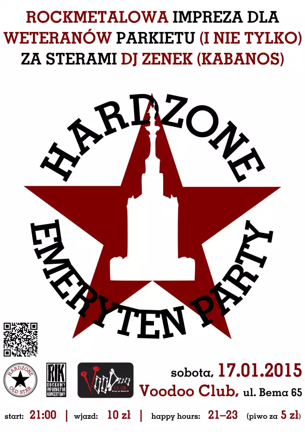 Hardzone Emeryten Party XVII: wyzwalamy Warszawę!