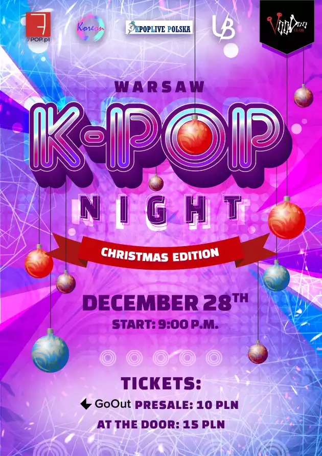 Warsaw K-POP night at VooDoo Club : Christmas Edition / 28.12 /