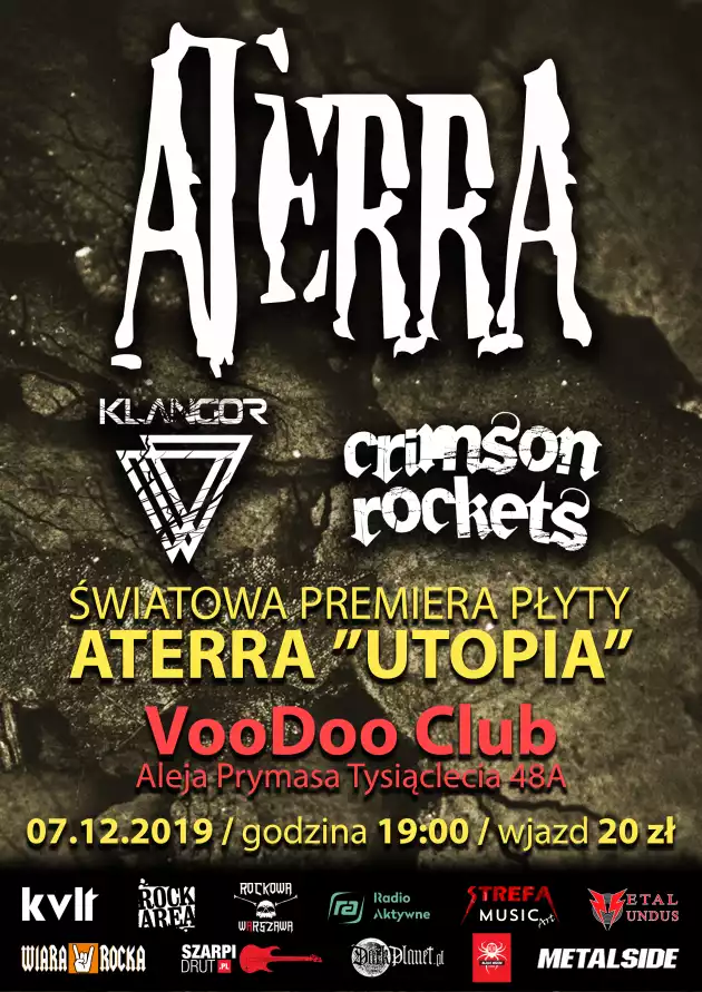 Światowa premiera płyty Aterra – „Utopia”