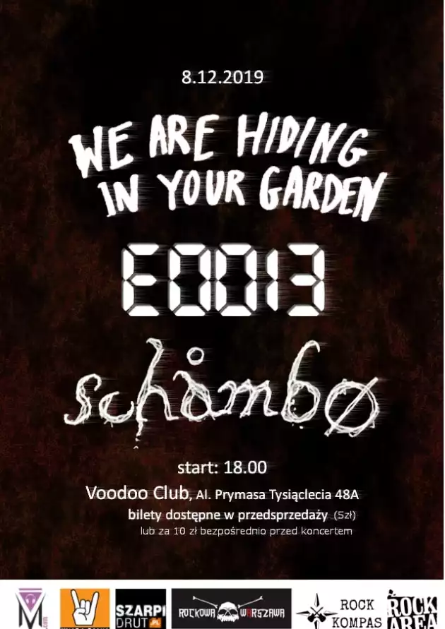 We’re Hiding In Your Garden x Eddie x Schåmbø