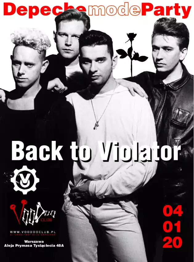 Depeche Mode Party – Back to Violator / 04.01 /