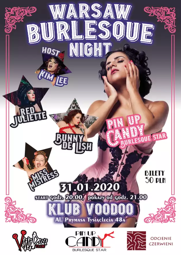 Warsaw Burlesque Night 31.01.2020