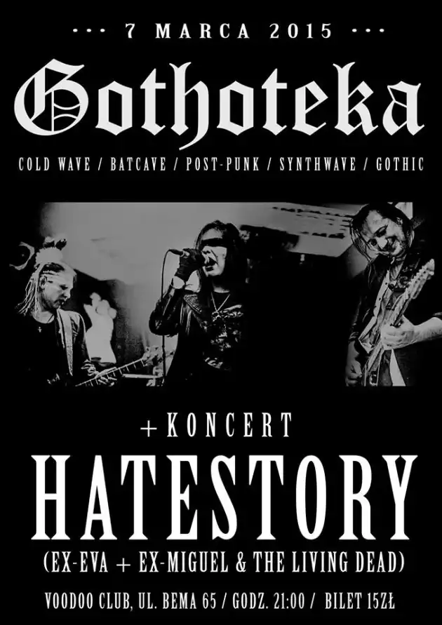 GOTHOTEKA + koncert HATESTORY