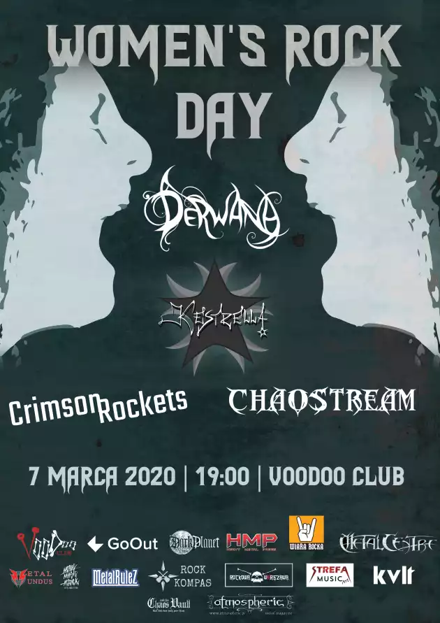 Women’s Rock Day – KEstrella x Crimson Rockets x Chaostream x Derwana