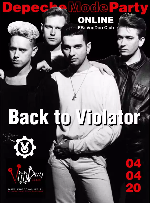 Depeche Mode Party – Back To The Violator (online) / 04.04 /