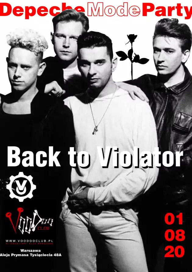 Depeche Mode Party – Back to Violator / 01.08 /
