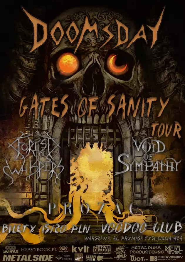 GATES OF SANITY TOUR Doomsday x Void Of Sympathy x Forest Whispers x Prozac