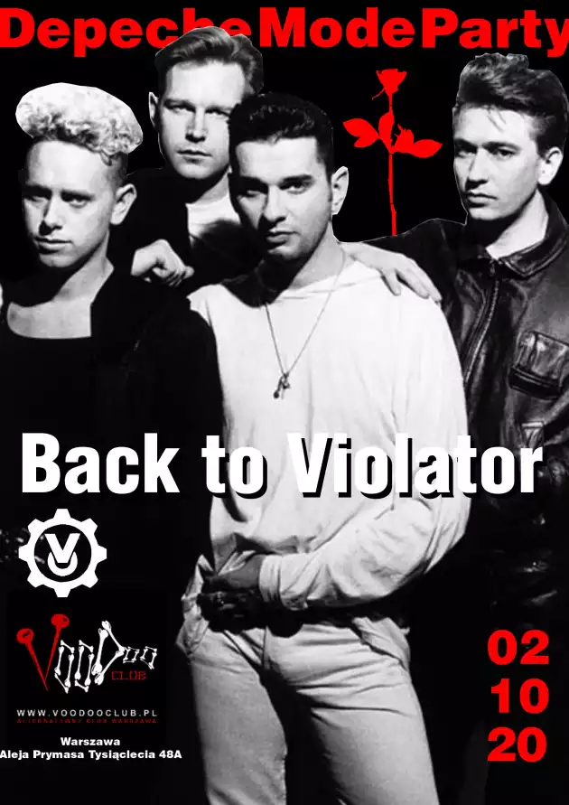 Depeche Mode Party – Back to Violator / 02.10 /