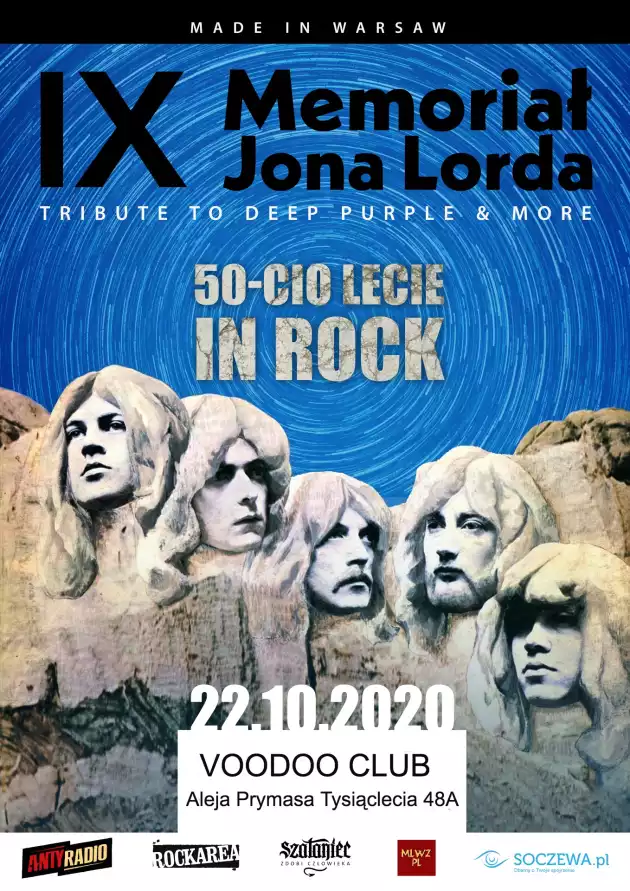 IX Memoriał Jona Lorda – Tribute to Deep Purple & more