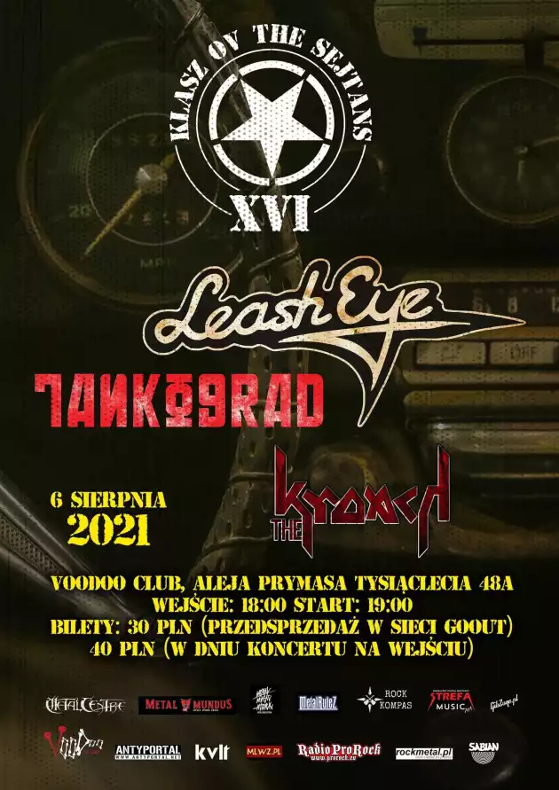 Klasz Ov The Sejtans XVI – Edycja Letnia w VooDoo Club / LeashEye x Tankograd x The Kroach/ 06.08 /