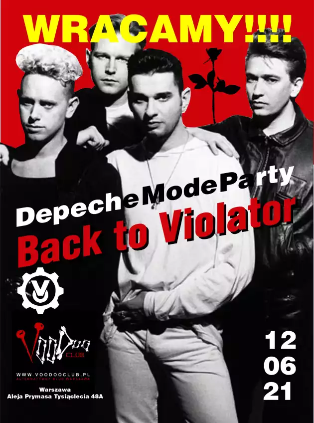 Depeche Mode Party – Back To The Violator / 12.06 /
