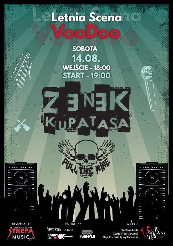 Zenek Kupatasa x Pull The Wire w VooDoo Club / 14.08 /