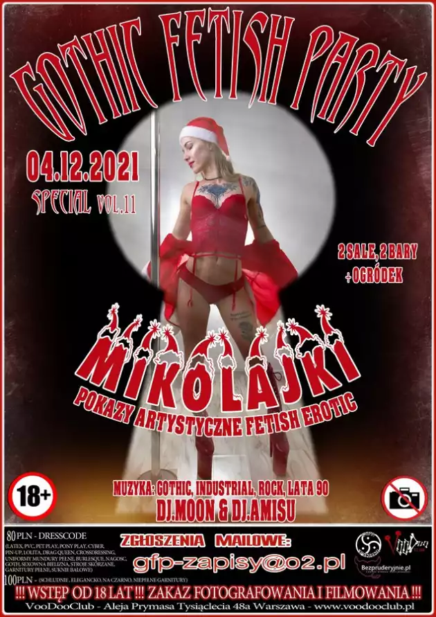 Gothic Fetish Party – special – Mikołajki / 04.12 /