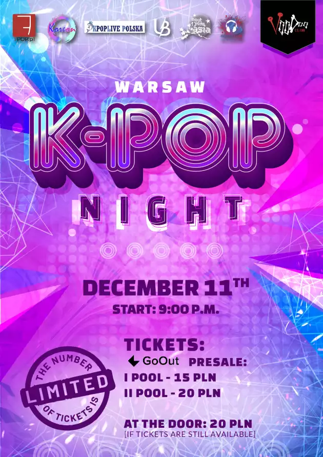 Warsaw K-POP night at VooDoo Club / 11.12 / Christmas Edition