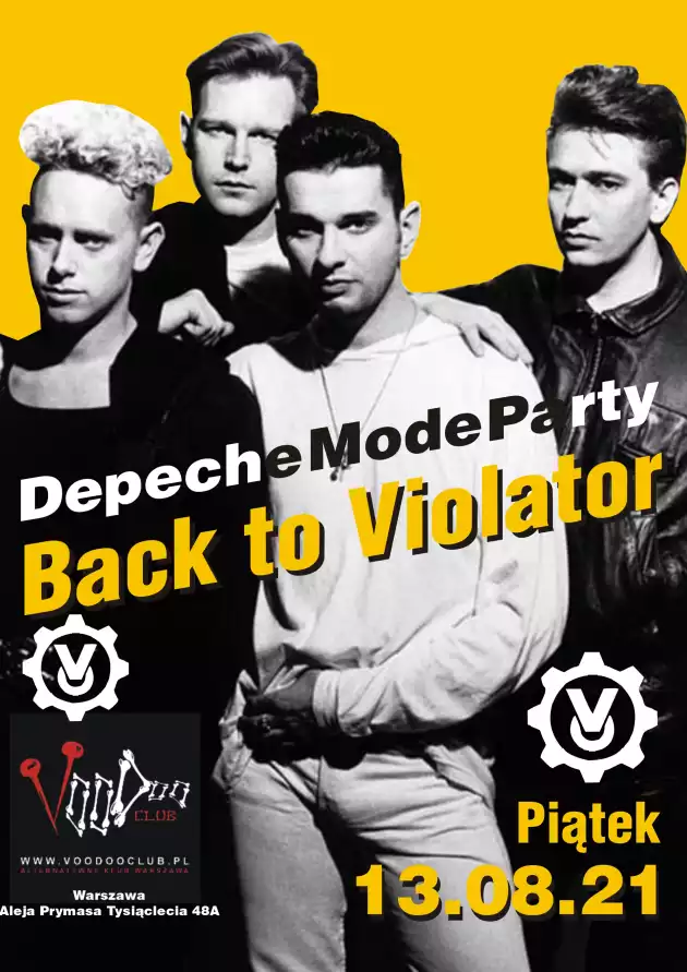 Depeche Mode Party – Back to Violator / 13.08 /