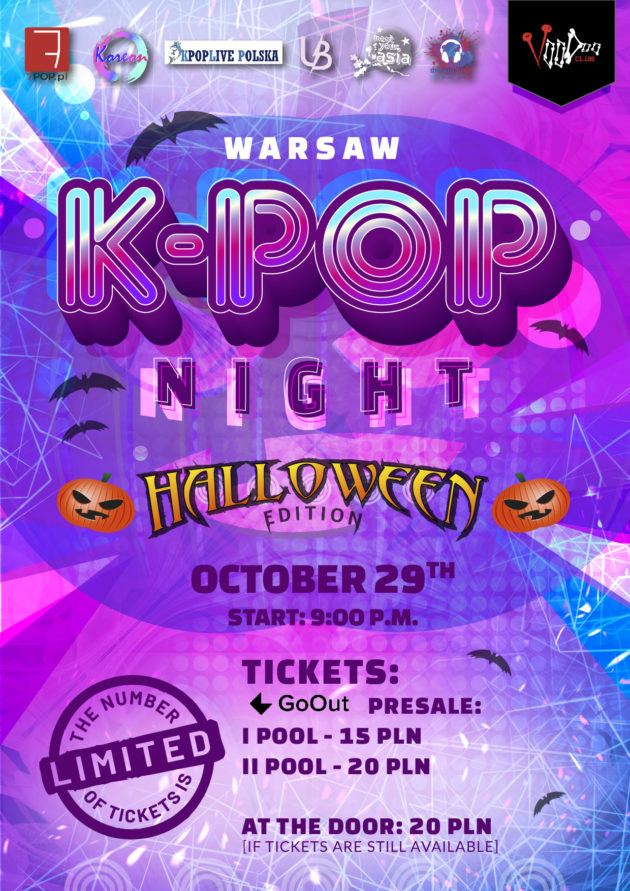 Warsaw K-Pop Night (Halloween Edition) / 29.10 /
