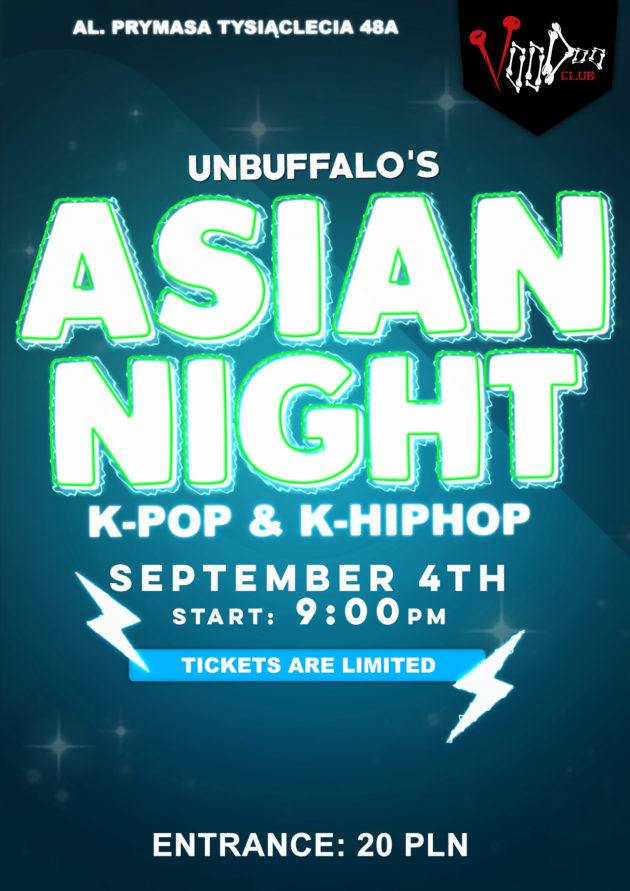 Asian Night by UNBUFFALO / K-POP K-HIPHOP / VooDoo Club / 04.09 /