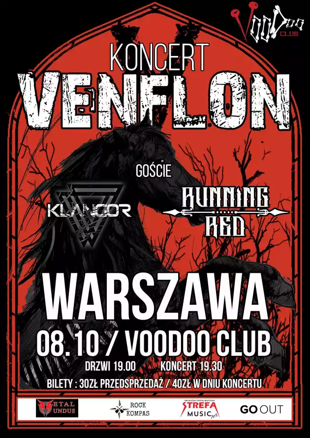 Venflon x Klangor x Running Red w VooDoo Club