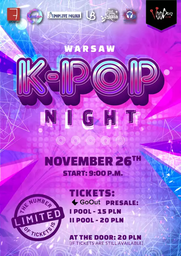 Warsaw K-POP night at VooDoo Club / 26.11 /